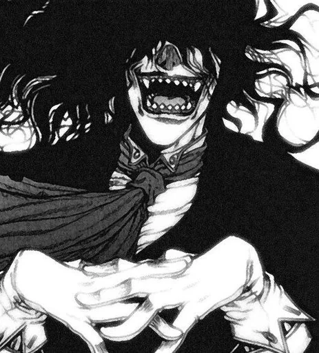 😁 Стикер «Hellsing Ultimate» для Telegram