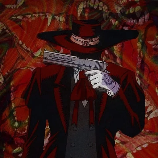🔫 Стикер «Hellsing Ultimate» для Telegram
