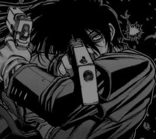 🔫 Стикер «Hellsing Ultimate» для Telegram