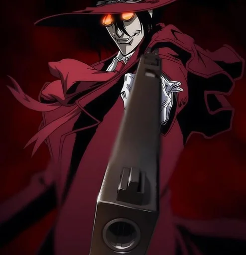 🔫 Стикер «Hellsing Ultimate» для Telegram