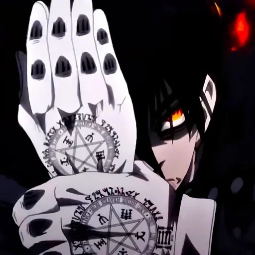 🖤 Стикер «Hellsing Ultimate» для Telegram