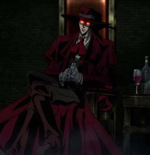 🙃 Стикер «Hellsing Ultimate» для Telegram