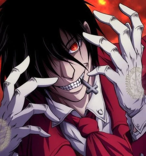 😁 Стикер «Hellsing Ultimate» для Telegram