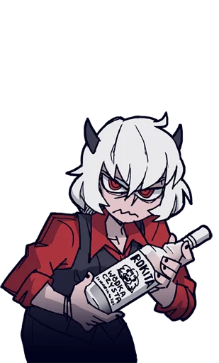 🍺 Стикер «Helltaker» для Telegram