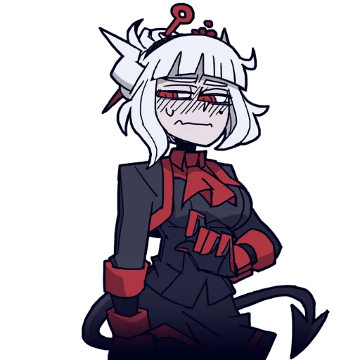 😅 Стикер «Helltaker pancake ed.» для Telegram