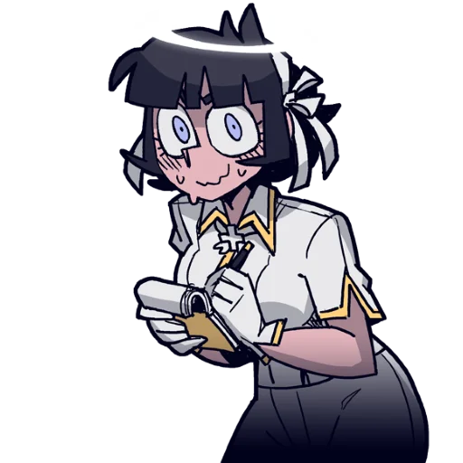 😶 Стикер «Helltaker pancake ed.» для Telegram