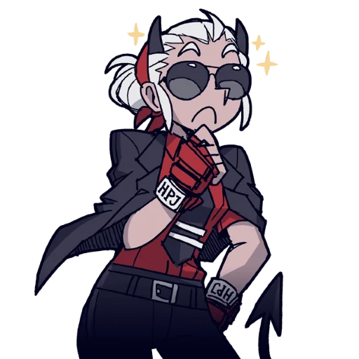🤔 Стикер «Helltaker pancake ed.» для Telegram