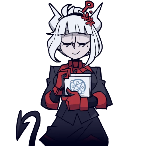 😌 Стикер «Helltaker pancake ed.» для Telegram