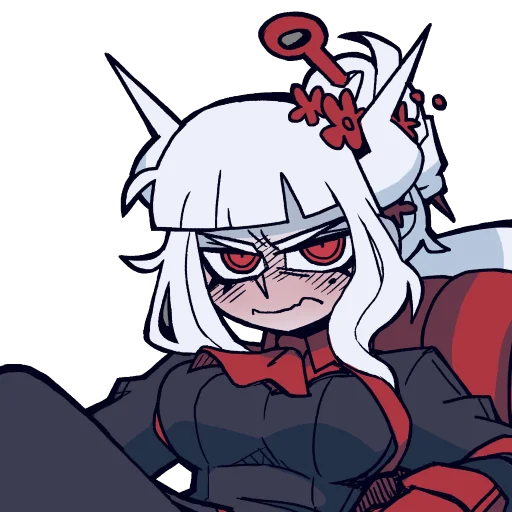 😳 Стикер «Helltaker pancake ed.» для Telegram
