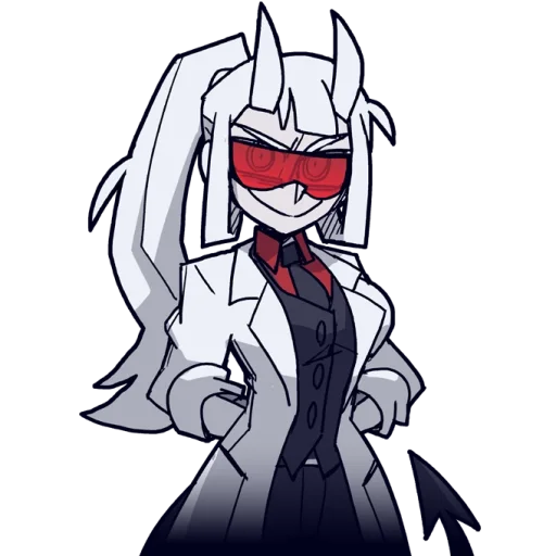 😈 Стикер «Helltaker pancake ed.» для Telegram