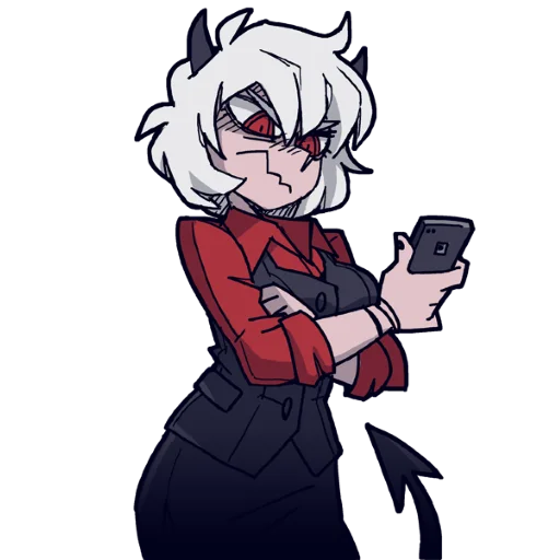 😠 Стикер «Helltaker pancake ed.» для Telegram