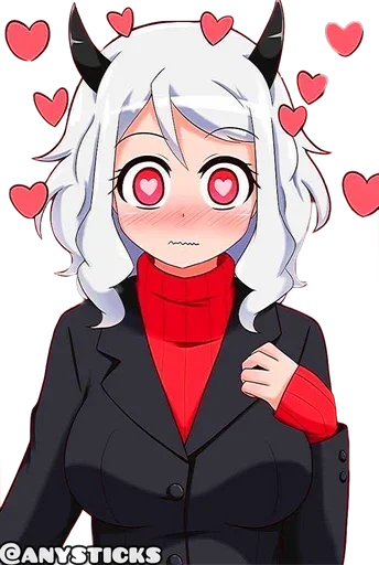 🥰 Стикер «I Love Helltaker» для Telegram