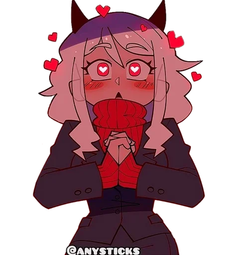 🥰 Стикер «I Love Helltaker» для Telegram