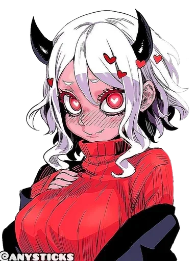 😍 Стикер «I Love Helltaker» для Telegram