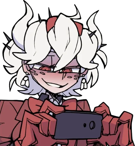 😏 Стикер «Helltaker Comics» для Telegram