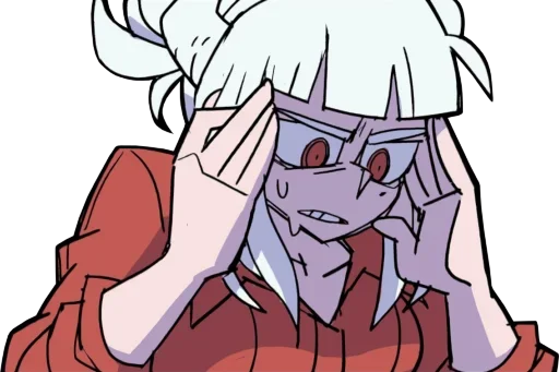 😰 Стикер «Helltaker Comics» для Telegram