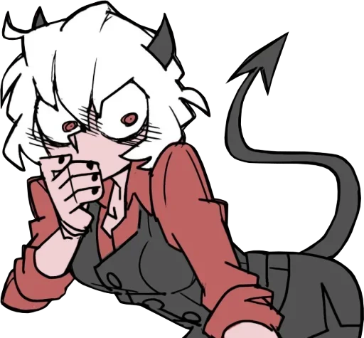 😳 Стикер «Helltaker Comics» для Telegram