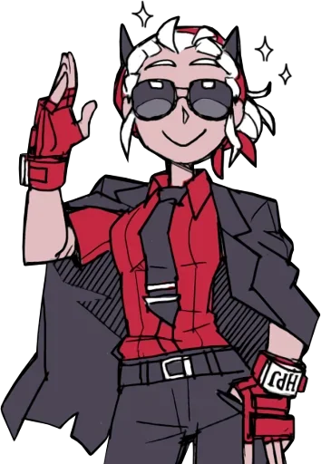 👋 Стикер «Helltaker Comics» для Telegram