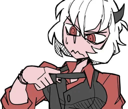 🥵 Стикер «Helltaker Comics» для Telegram
