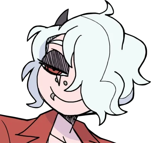 😏 Стикер «Helltaker Comics» для Telegram