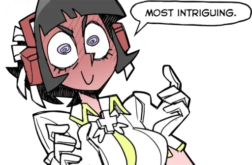 🥴 Стикер «Helltaker Comics» для Telegram