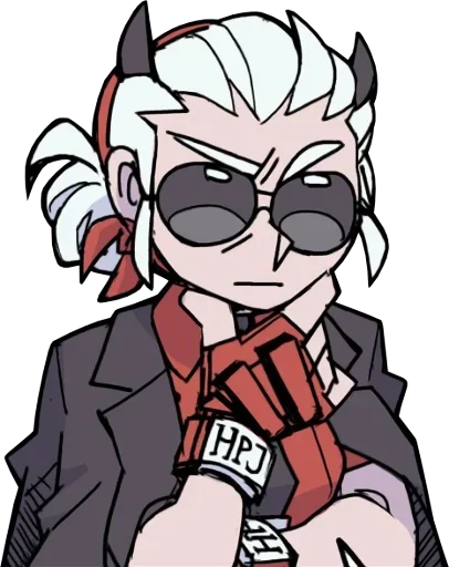 🤔 Стикер «Helltaker Comics» для Telegram