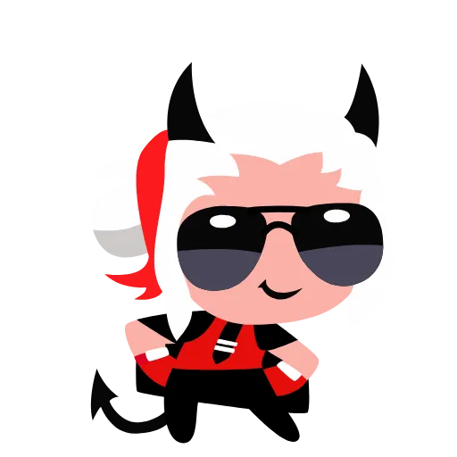 😎 Стикер «Helltaker» для Telegram