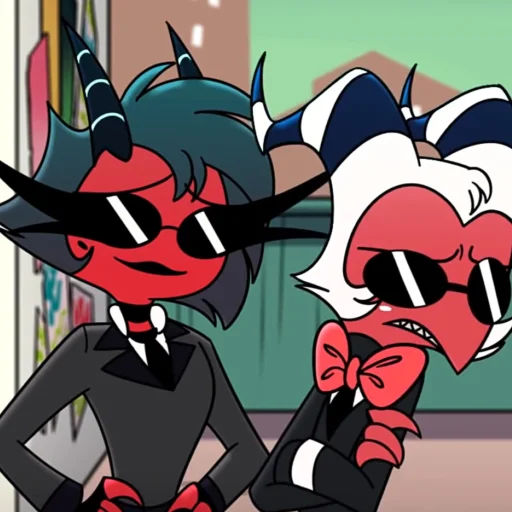 ❤️‍🔥 Стикер «hell boss» для Telegram