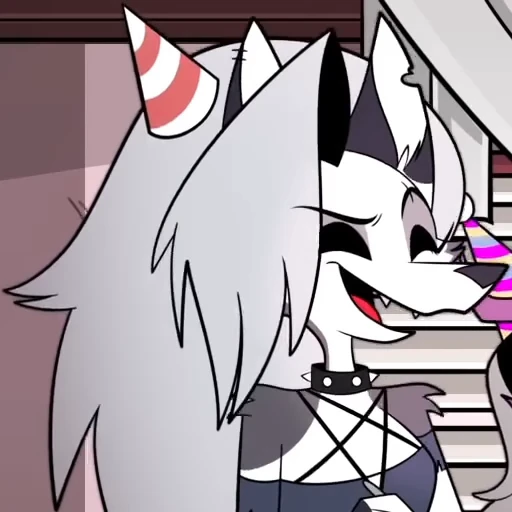 🥳 Стикер «Helluva Boss Loona» для Telegram