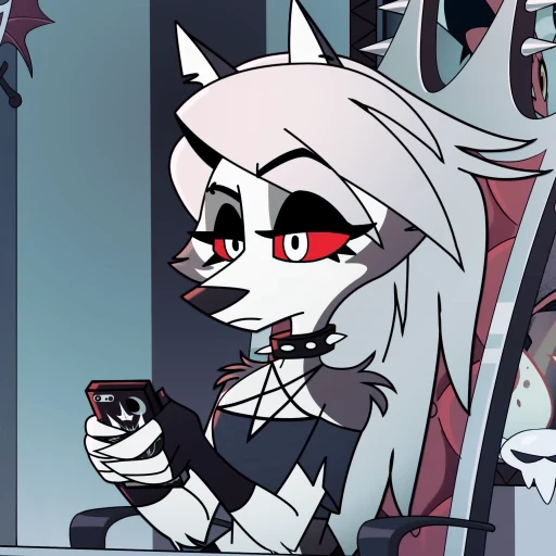 🙄 Стикер «Helluva Boss Loona» для Telegram