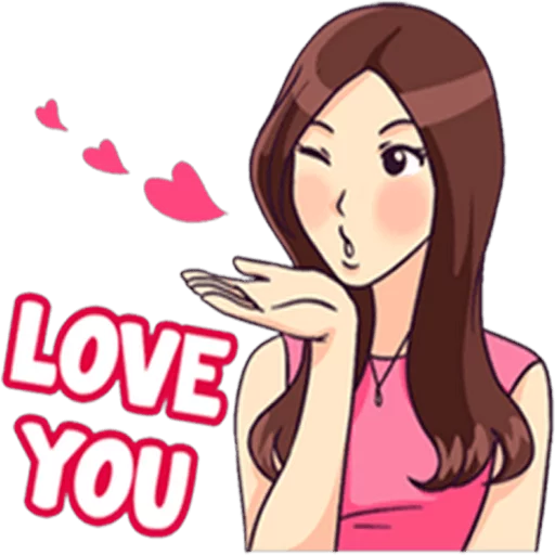 😘 Стикер «He Loves Her» для Telegram