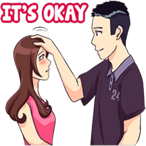🙂 Стикер «He Loves Her» для Telegram