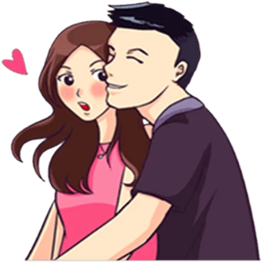 😲 Стикер «He Loves Her» для Telegram
