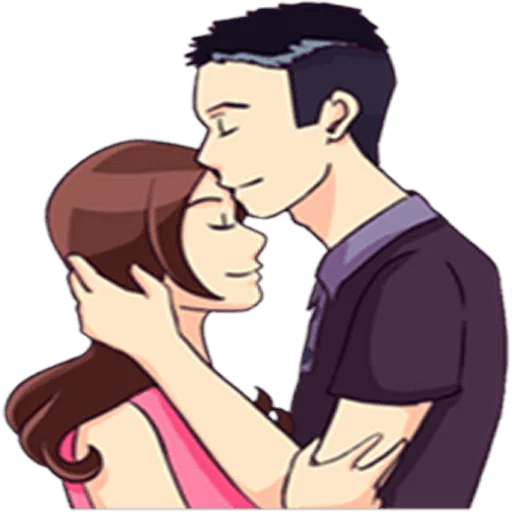 😌 Стикер «He Loves Her» для Telegram