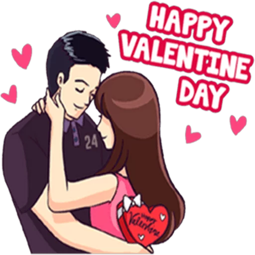 💕 Стикер «He Loves Her» для Telegram