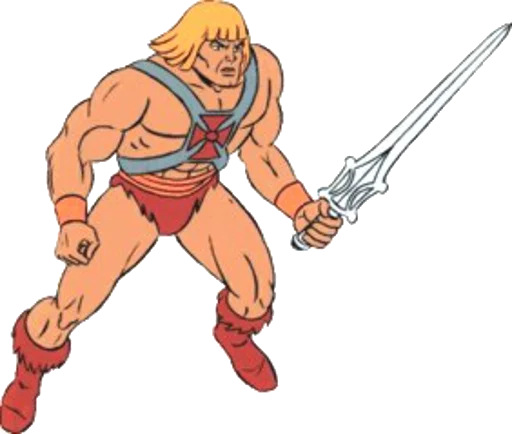 😁 Стикер «He-Man» для Telegram