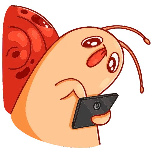 📱 Эмодзи «Улитка Генри» для Telegram