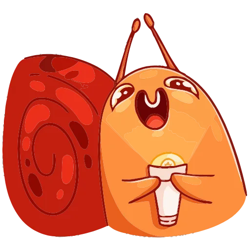 💡 Эмодзи «Улитка Генри» для Telegram