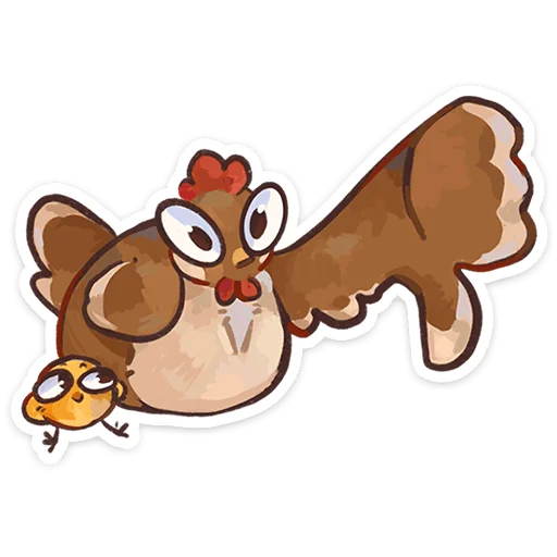 🌟 Стикер «Курочки» для Telegram