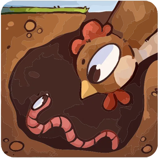 🪱 Эмодзи «Курочки» для Telegram
