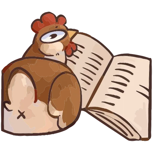 😬 Эмодзи «Курочки» для Telegram