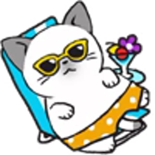 😎 Эмодзи «Kitty Kitty» для Telegram