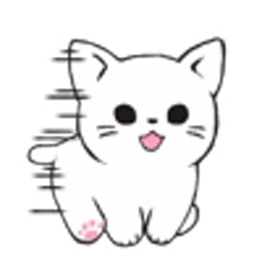 🏃 Эмодзи «Kitty Kitty» для Telegram