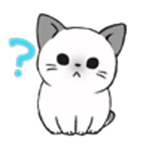 ❔ Эмодзи «Kitty Kitty» для Telegram