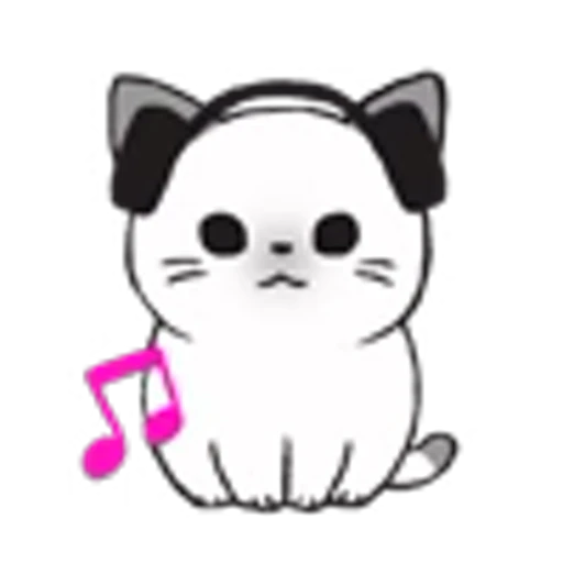 🎧 Эмодзи «Kitty Kitty» для Telegram