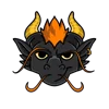 🐲 Эмодзи «HERE» для Telegram