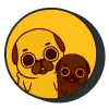 🪙 Эмодзи «HERE» для Telegram
