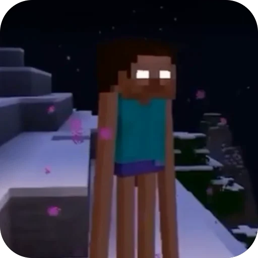 👾 Стикер «Herobrine» для Telegram