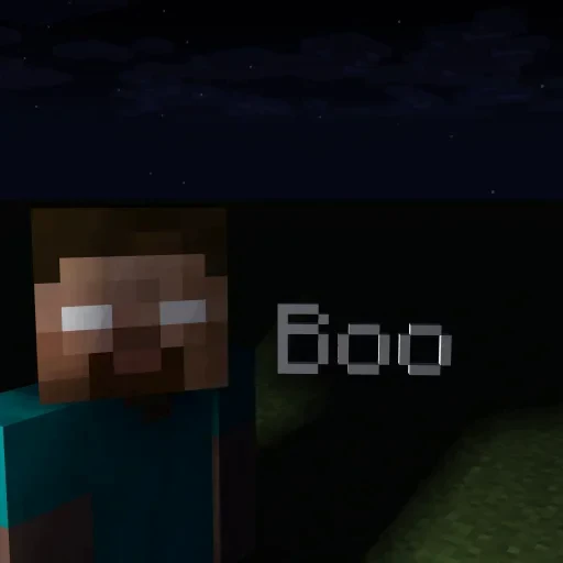 👻 Стикер «Herobrine» для Telegram