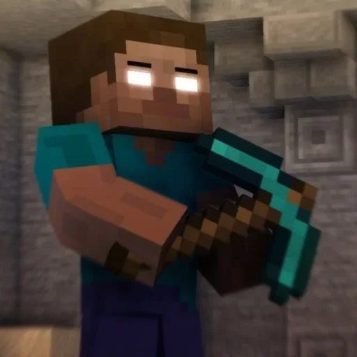 👕 Стикер «Herobrine» для Telegram